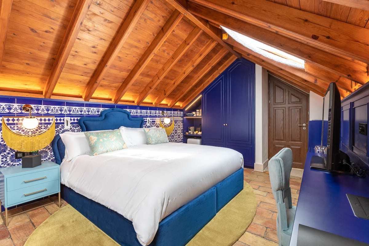 Deluxe-Doppelzimmer, 1 King-Bett, Nichtraucher | Bettwäsche aus ägyptischer Baumwolle, hochwertige Bettwaren