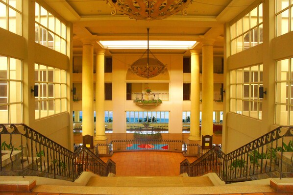 Uitzicht op strand/zee