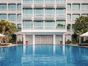 Alberca al aire libre 