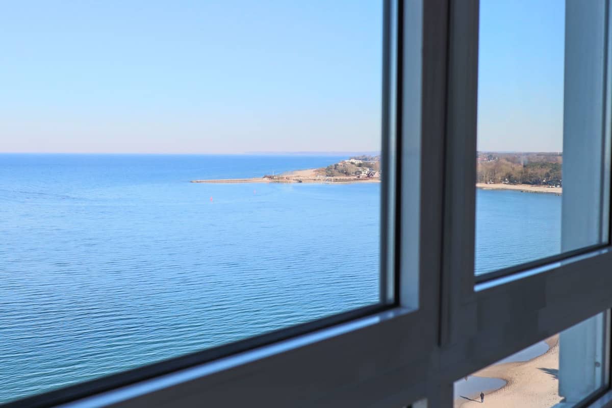 luxus - doppelzimmer mit meerblick - oberste etage | view from room