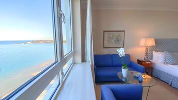 Luxus - Doppelzimmer mit Meerblick - oberste Etage