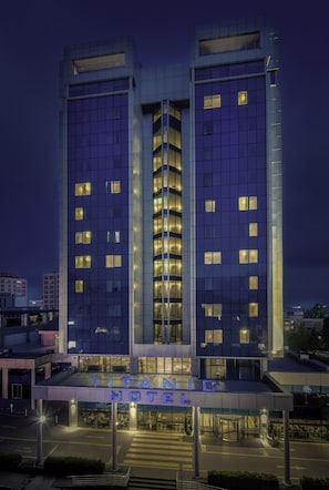 Front of property – evening/night