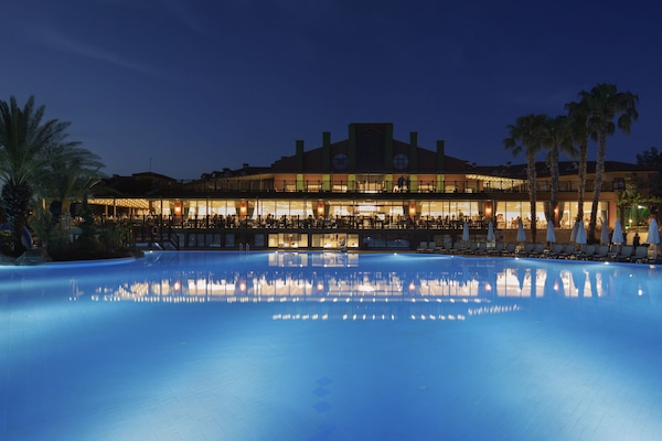 Indoor pool, 2 outdoor pools, pool umbrellas, sun loungers