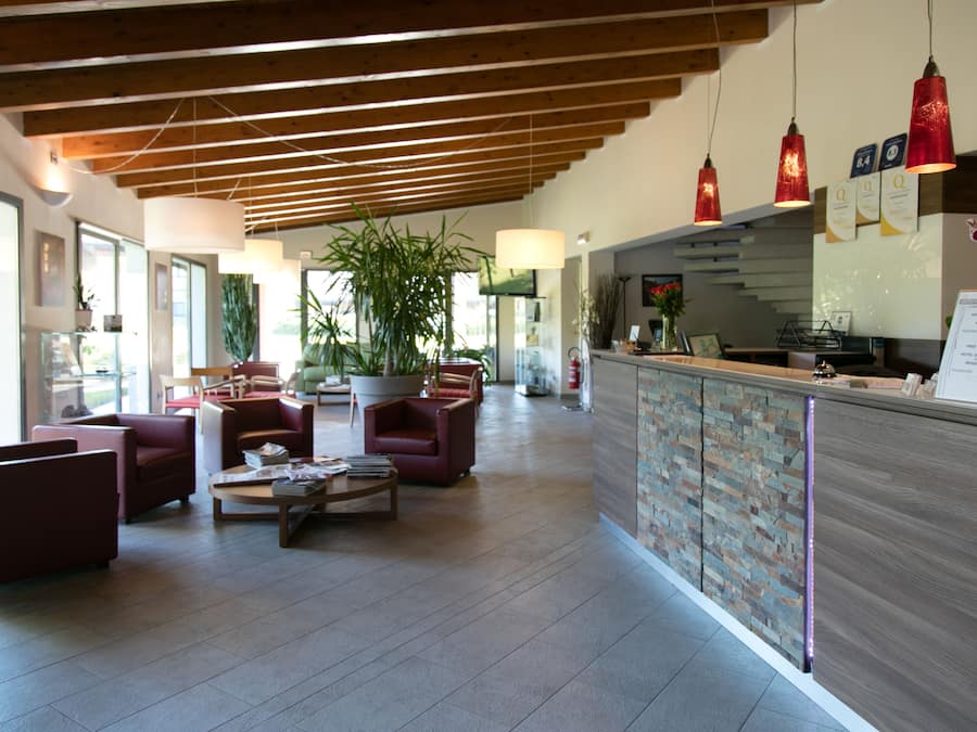 Interior entrance