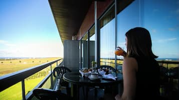 Vue depuis le balcon