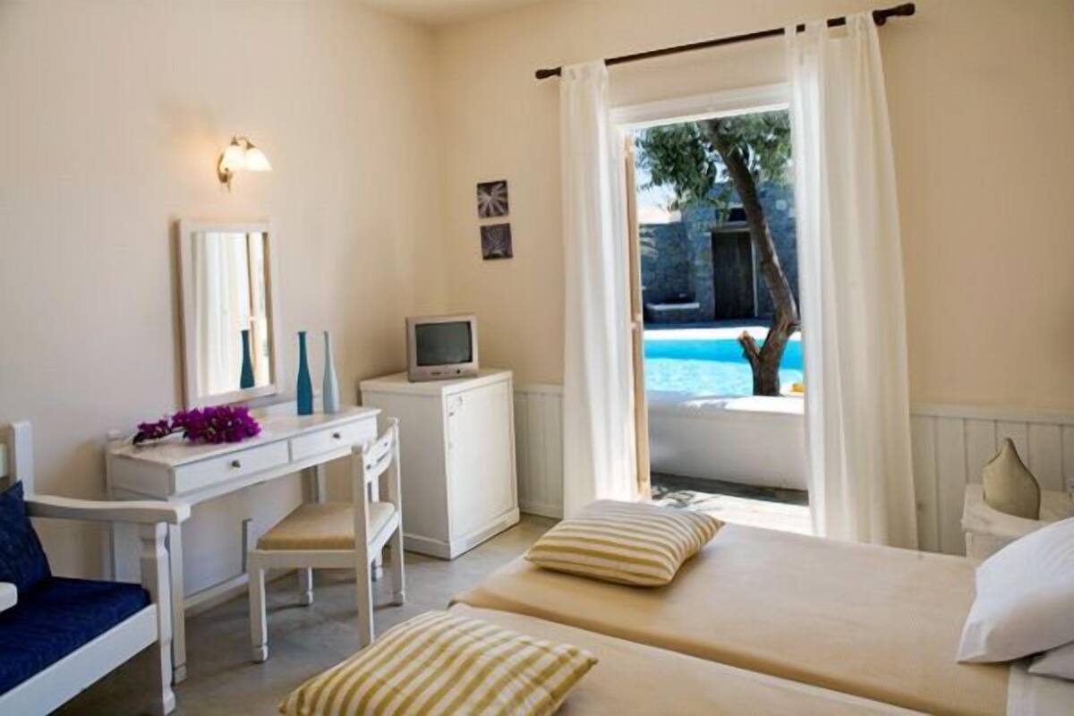 Chambre Standard, vue piscine