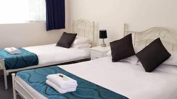Standard Room: Queen Bed & Single Bed  | Iron/ironing board, cribs/infant beds, free WiFi, bed sheets
