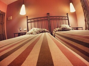 Select Comfort beds, desk, free WiFi