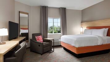 Premium bedding, pillow-top beds, in-room safe, desk