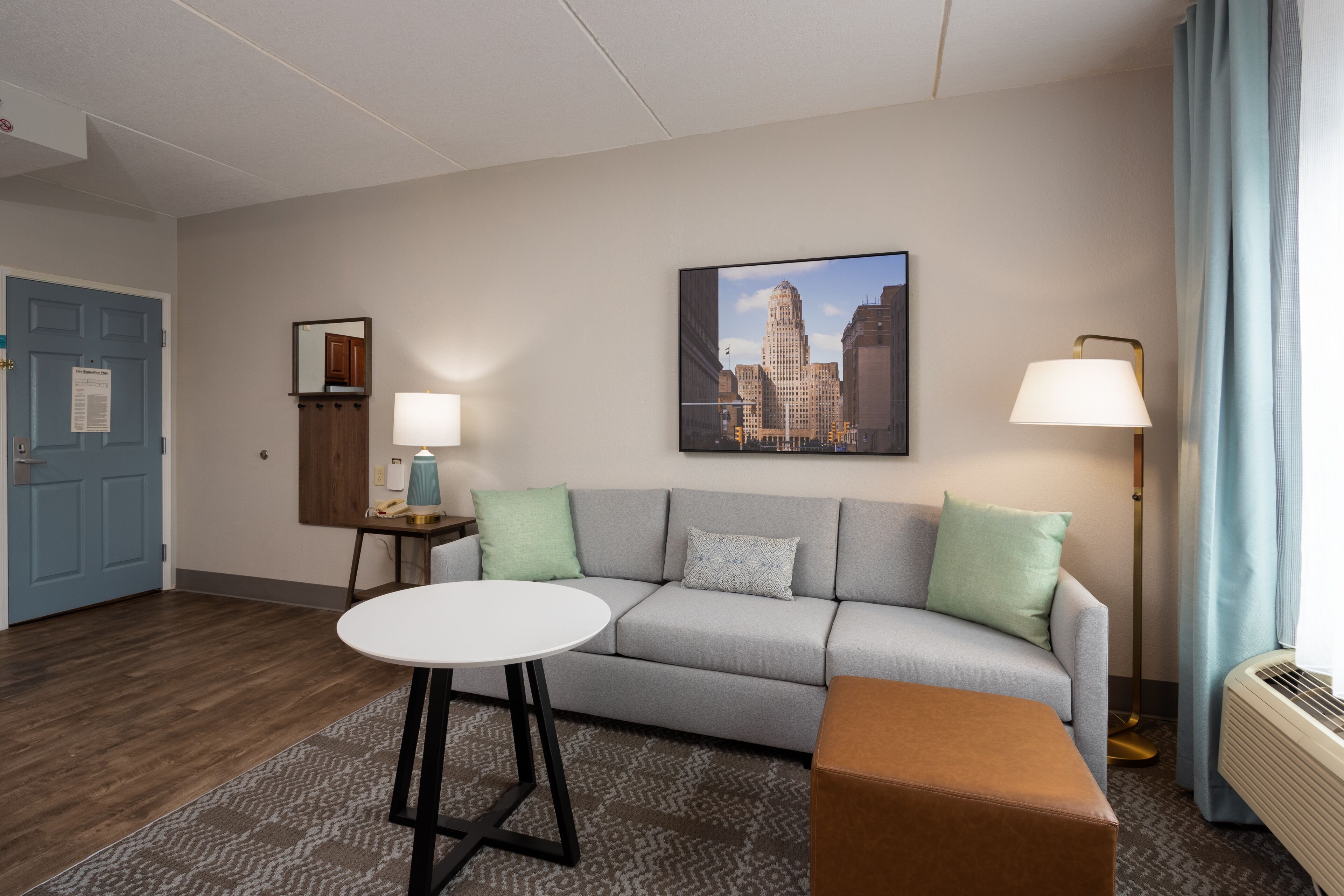 suite, 1 bedroom, accessible, kitchen (comm, roll shwr) | living area | 37-inch flat-screen tv with cable channels, tv, dvd player