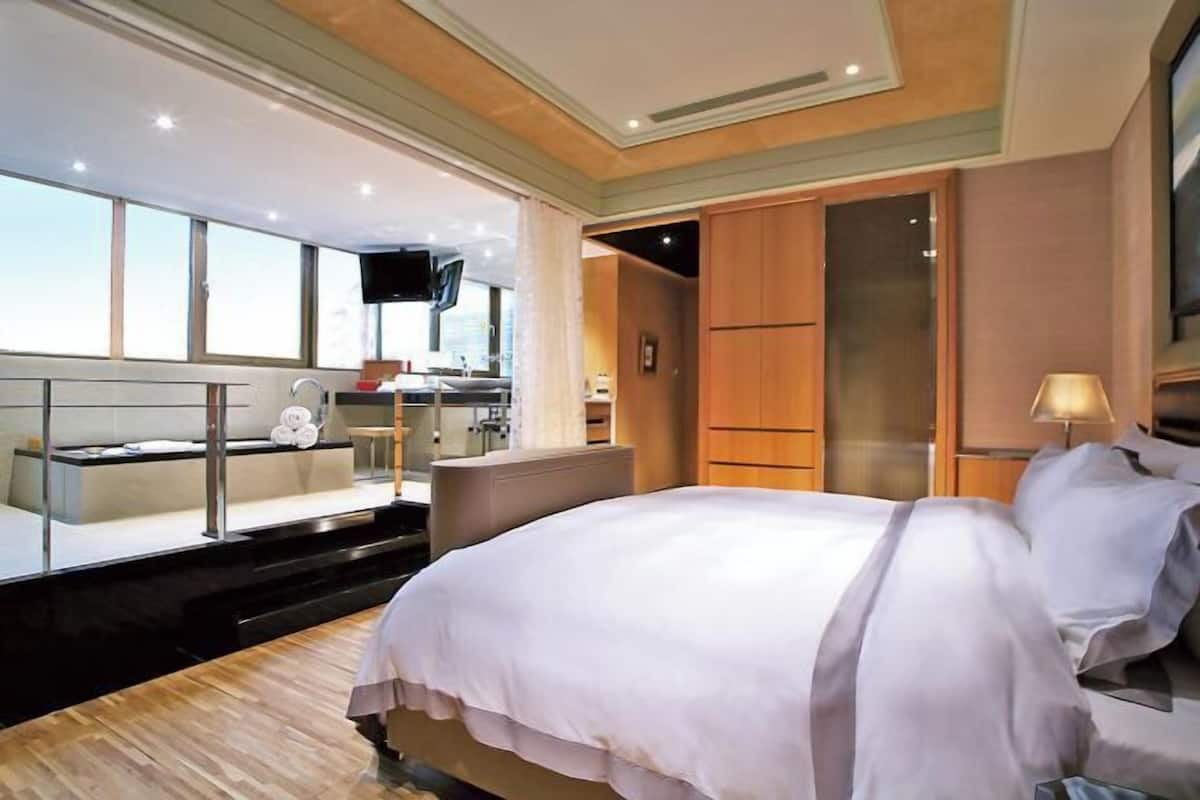 1 Schlafzimmer, Bettwäsche aus ägyptischer Baumwolle