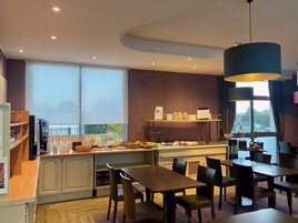 Daily buffet breakfast (EUR 12.50 per person)