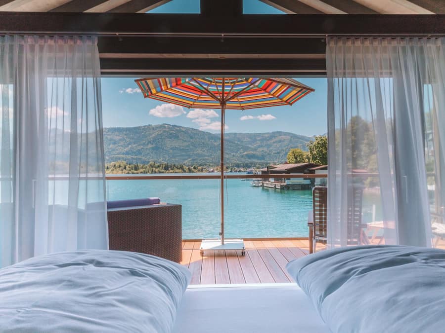 Panoramic Studio Suite, Lake View | Premium bedding, minibar, in-room safe, individually decorated