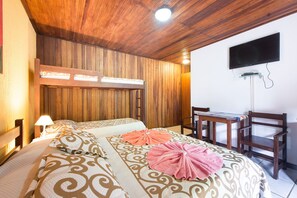 Wifi gratis y ropa de cama