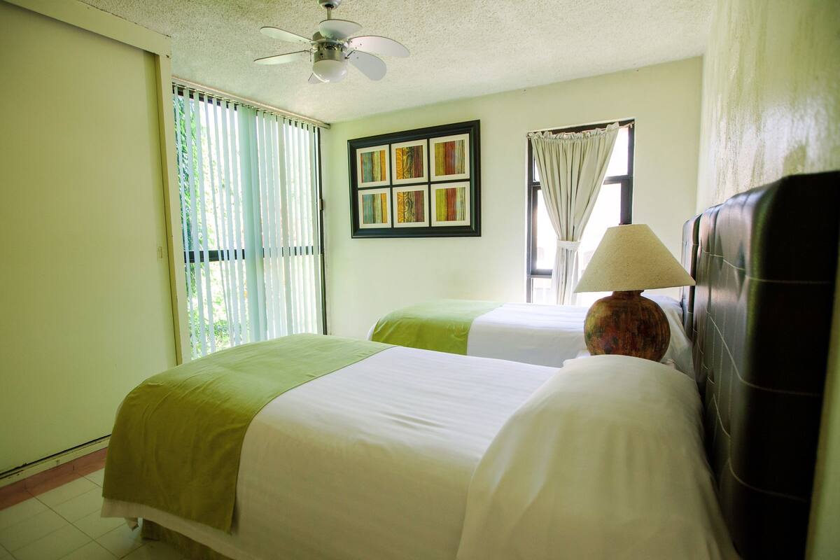 In-room safe, desk, blackout drapes, iron/ironing board (on request)
