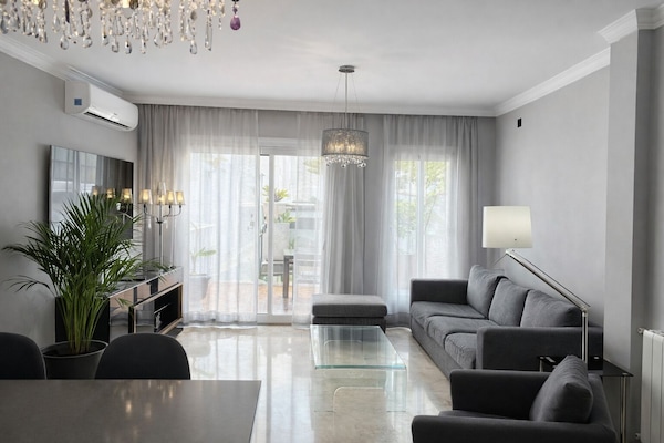 Premium bedding, down duvets, memory-foam beds, in-room safe