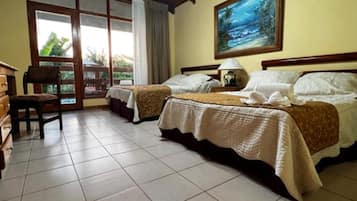 1 habitación y ropa de cama de alta calidad