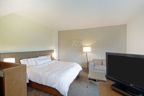 Premium bedding, down duvets, pillow-top beds, in-room safe