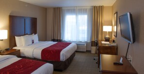 Suite, 2 Queen Bed with Sofabed | Ylelliset vuodevaatteet, työpöytä, silitysrauta/-lauta, ilmainen Wi-Fi