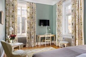 Quarto superior, 1 cama King, para não fumantes | Roupas de cama premium, individualmente decorados