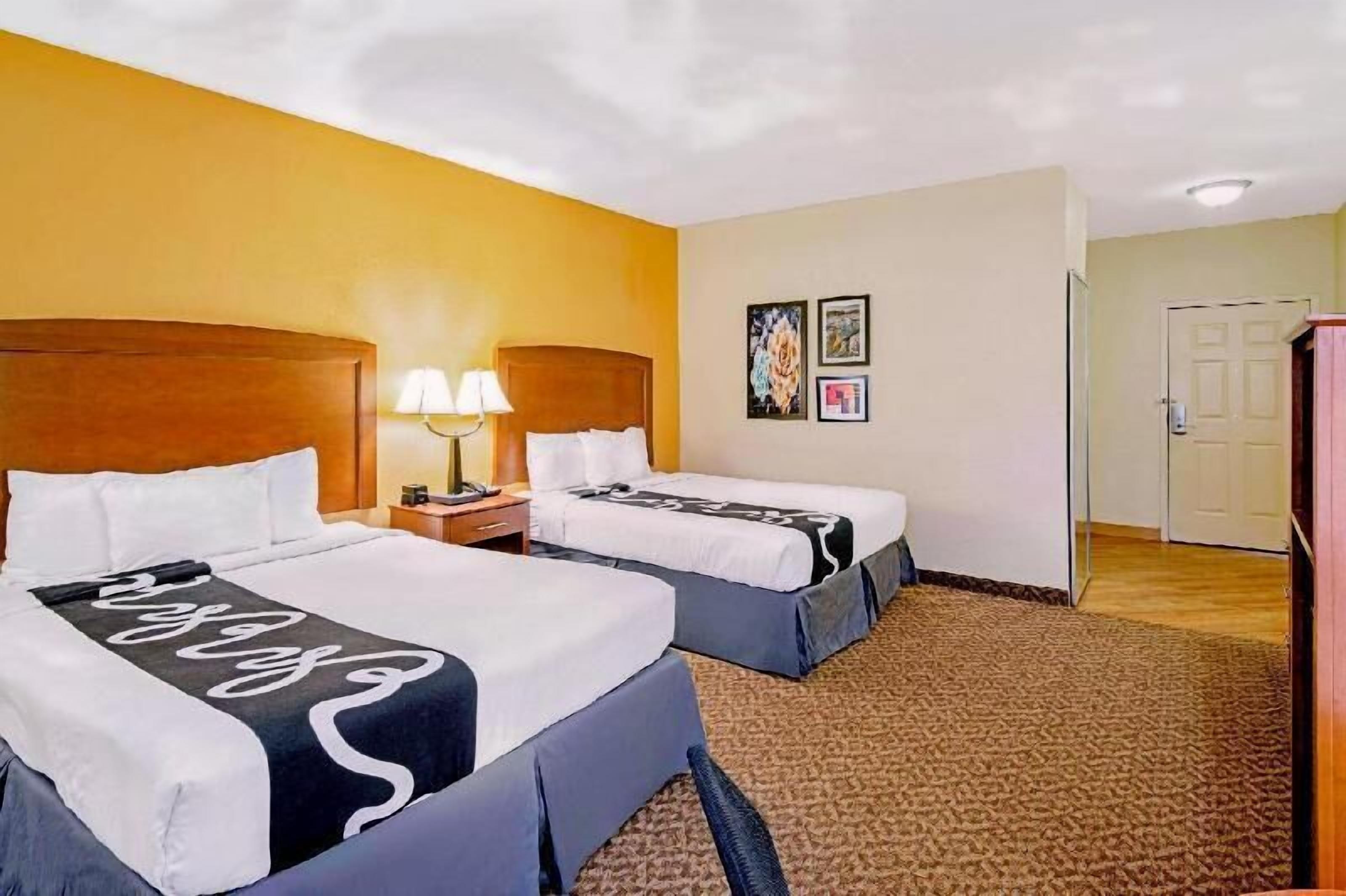 Premium bedding, desk, blackout curtains, iron/ironing board