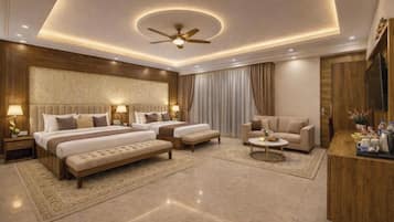 Family Double Room, 2 Bedrooms | Desk, blackout curtains, rollaway beds, free WiFi