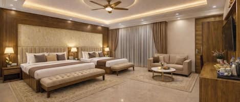 Family Double Room, 2 Bedrooms | Desk, blackout drapes, rollaway beds, free WiFi