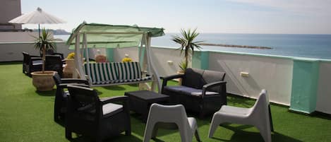 Penthouse | Vue depuis le balcon