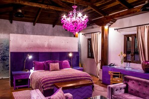 Las Jacarandas | Draps italiens Frette, literie de qualité supérieure, surmatelas