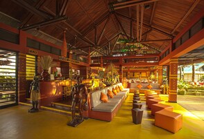 Sala de estar en el lobby