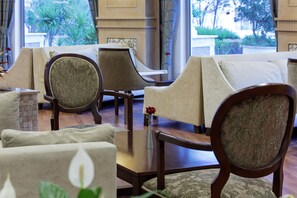 Zona de estar del vestíbulo