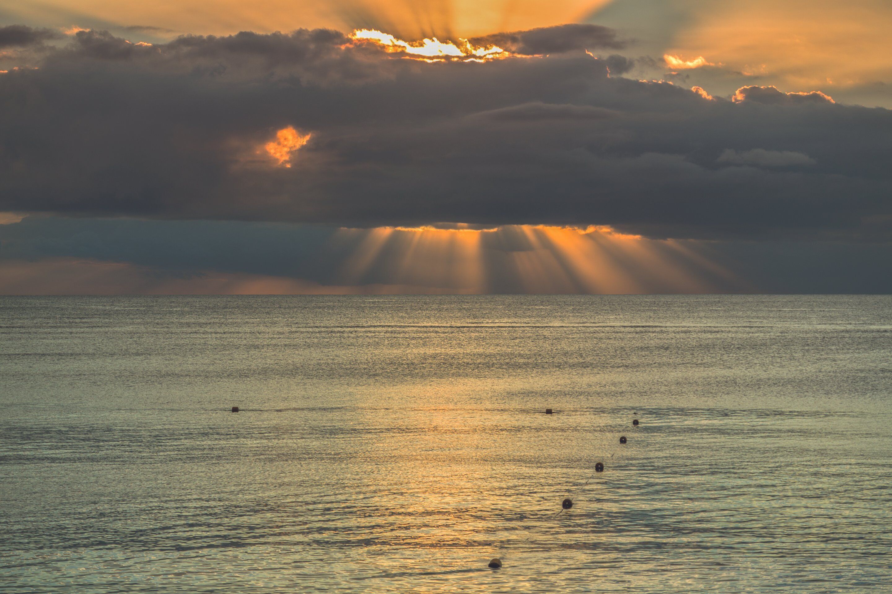 private beach, white sand, sun-loungers, beach umbrellas
