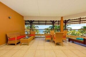 Family Apartment, 2 Bedrooms | Balcony view - Victoria Beachcomber Resort & Spa (Pointe Aux Piments)
