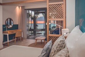 Een minibar, een kluis op de kamer, verduisterende gordijnen