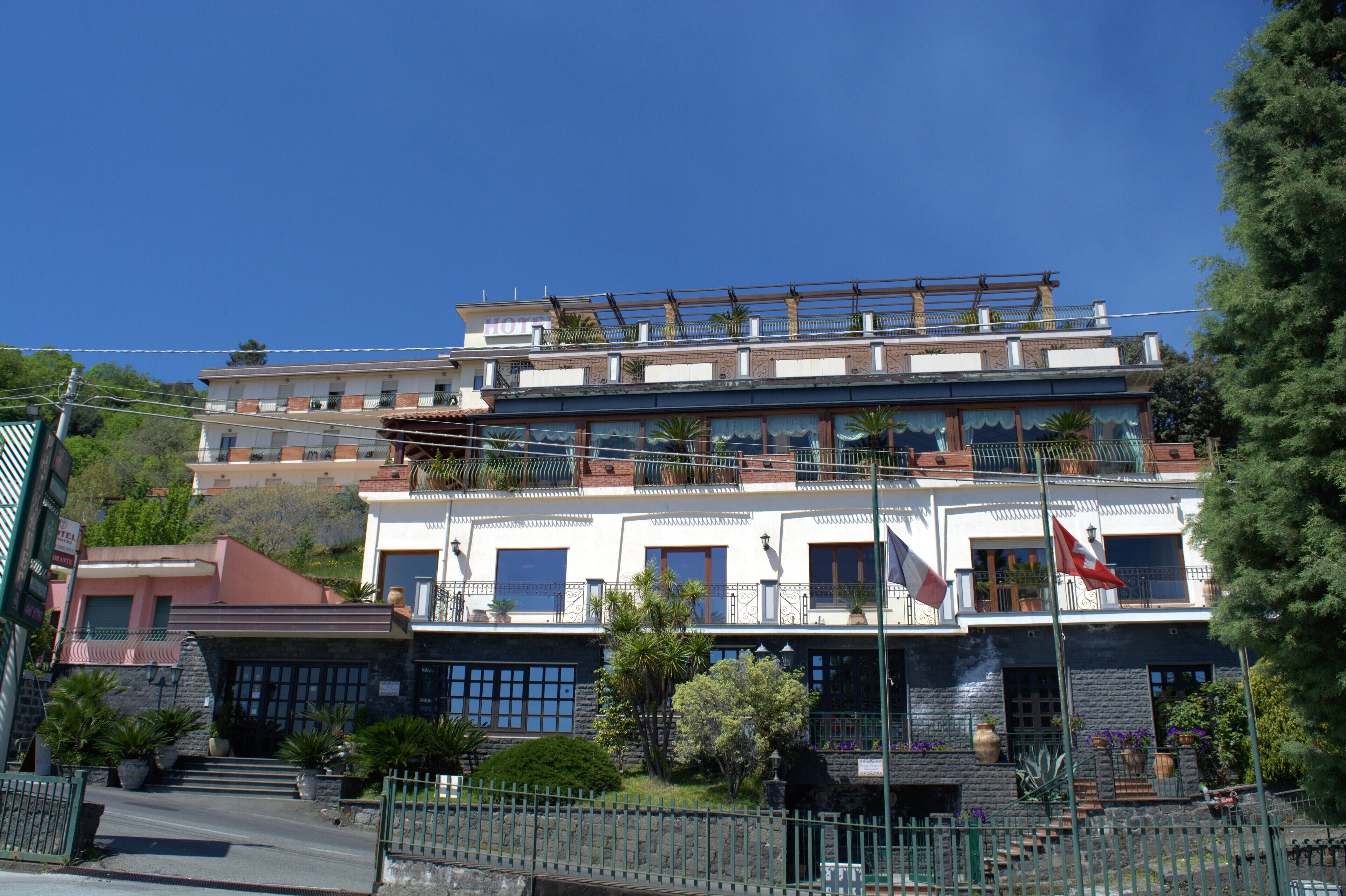 Façade de l’hébergement