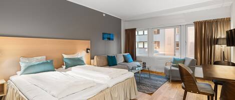 Coffres-forts dans les chambres, chambres insonorisées