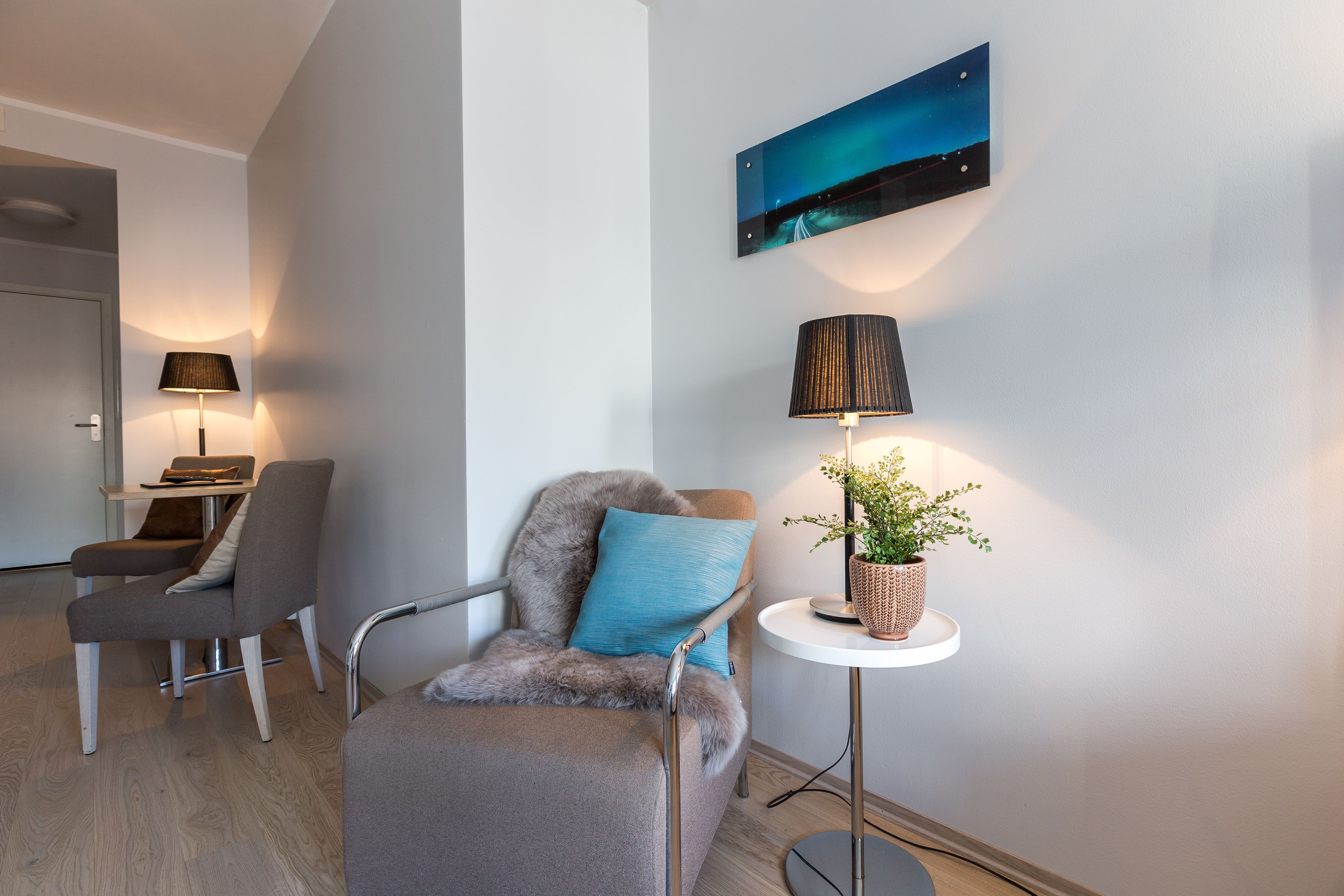 apartment, 1 bedroom, city view | 1 bedroom, in-room safe, soundproofing, iron/ironing board