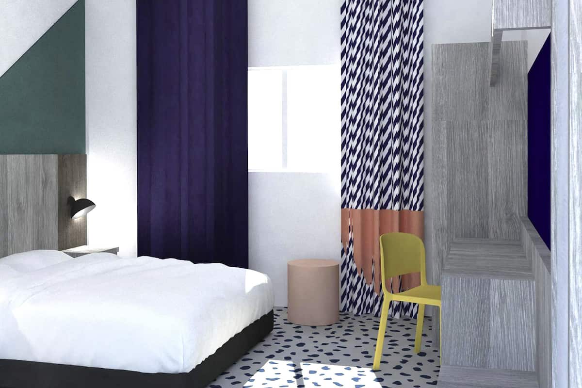 20 bedrooms, premium bedding, in-room safe, desk