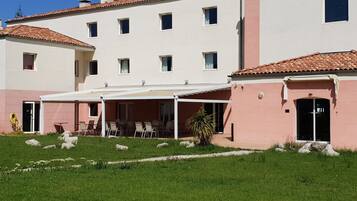 Uitzicht vanuit accommodatie