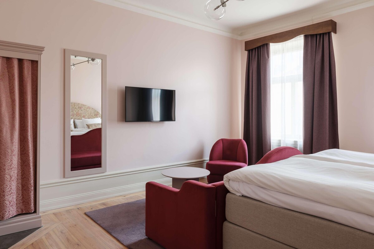 Surmatelas, coffres-forts dans les chambres, rideaux occultants