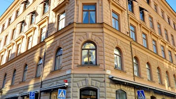 Overnatningsstedets facade