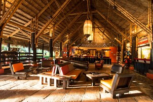 Sala de estar en el lobby