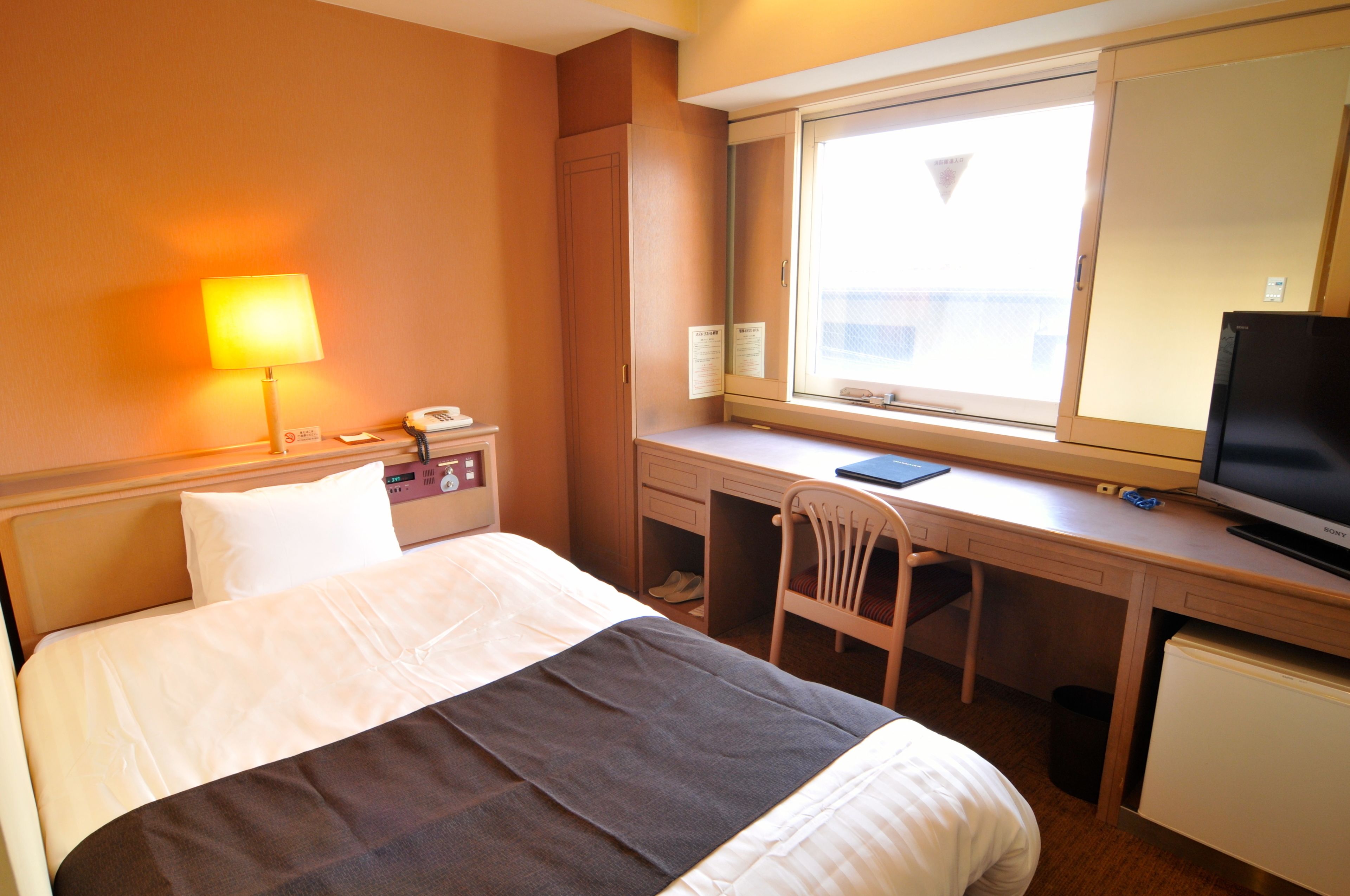 Desk, blackout curtains, iron/ironing board, free WiFi