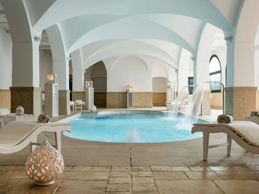Salas de tratamientos para parejas, sauna, baño turco/hammam