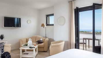 Premium bedding, minibar, in-room safe, desk