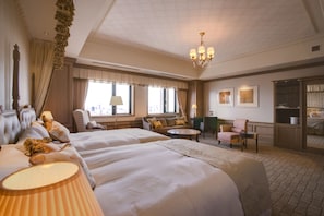 Junior Suite Premium Type, Non Smoking, Top floor | Premium bedding, down duvets, blackout curtains, iron/ironing board