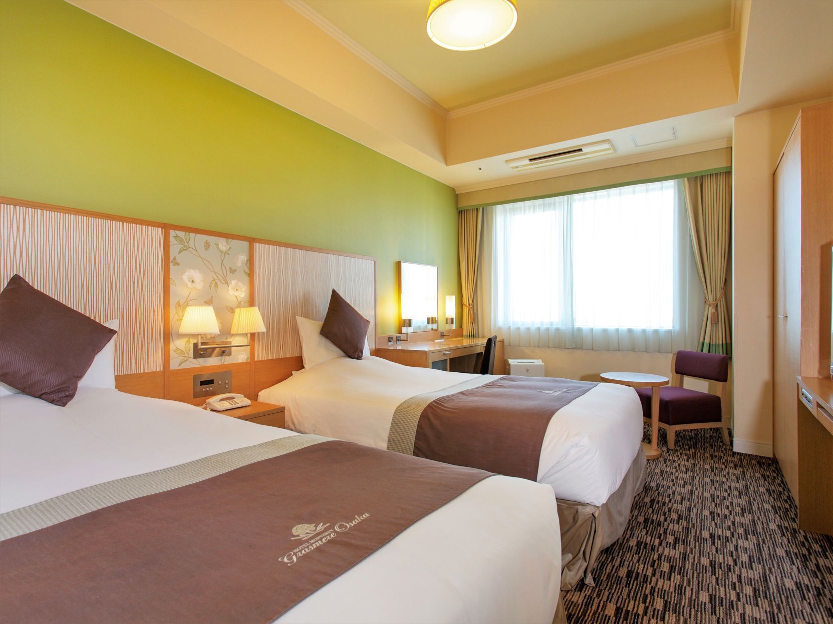Down comforters, blackout drapes, iron/ironing board, free WiFi