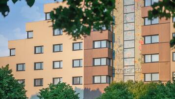 Voorkant van accommodatie