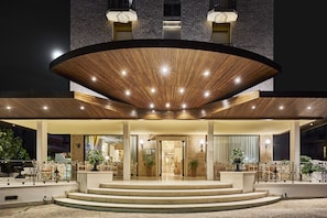 Entrée de l’hébergement