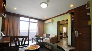Suite Présidentielle, 2 chambres | Salle de séjour